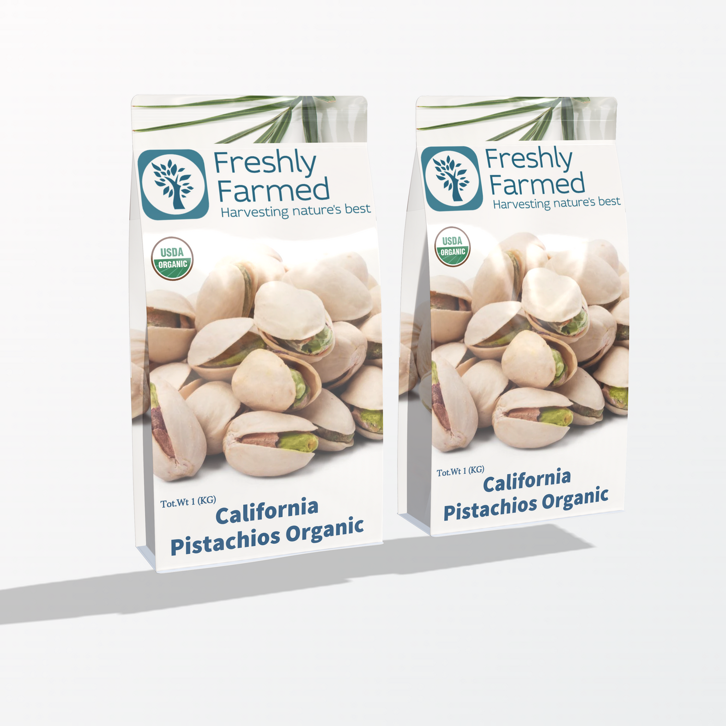 Organic California Pistachios - 1KG