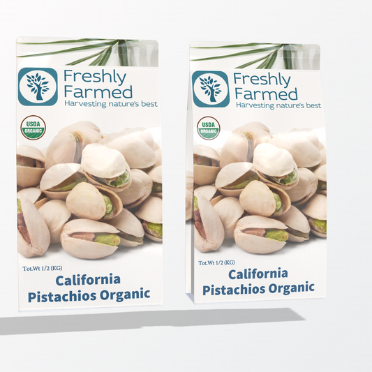 Organic California Pistachios - 1/2KG