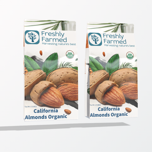 Organic California Almonds - 1/2 kg